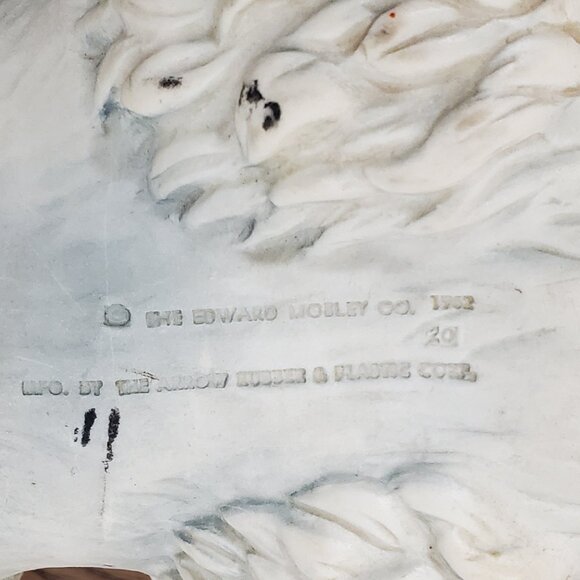 Vintage Edward Mobley Rubber Squeaky Sitting Poodle w/Blinking Eyes - 12" Tall - Picture 5 of 5